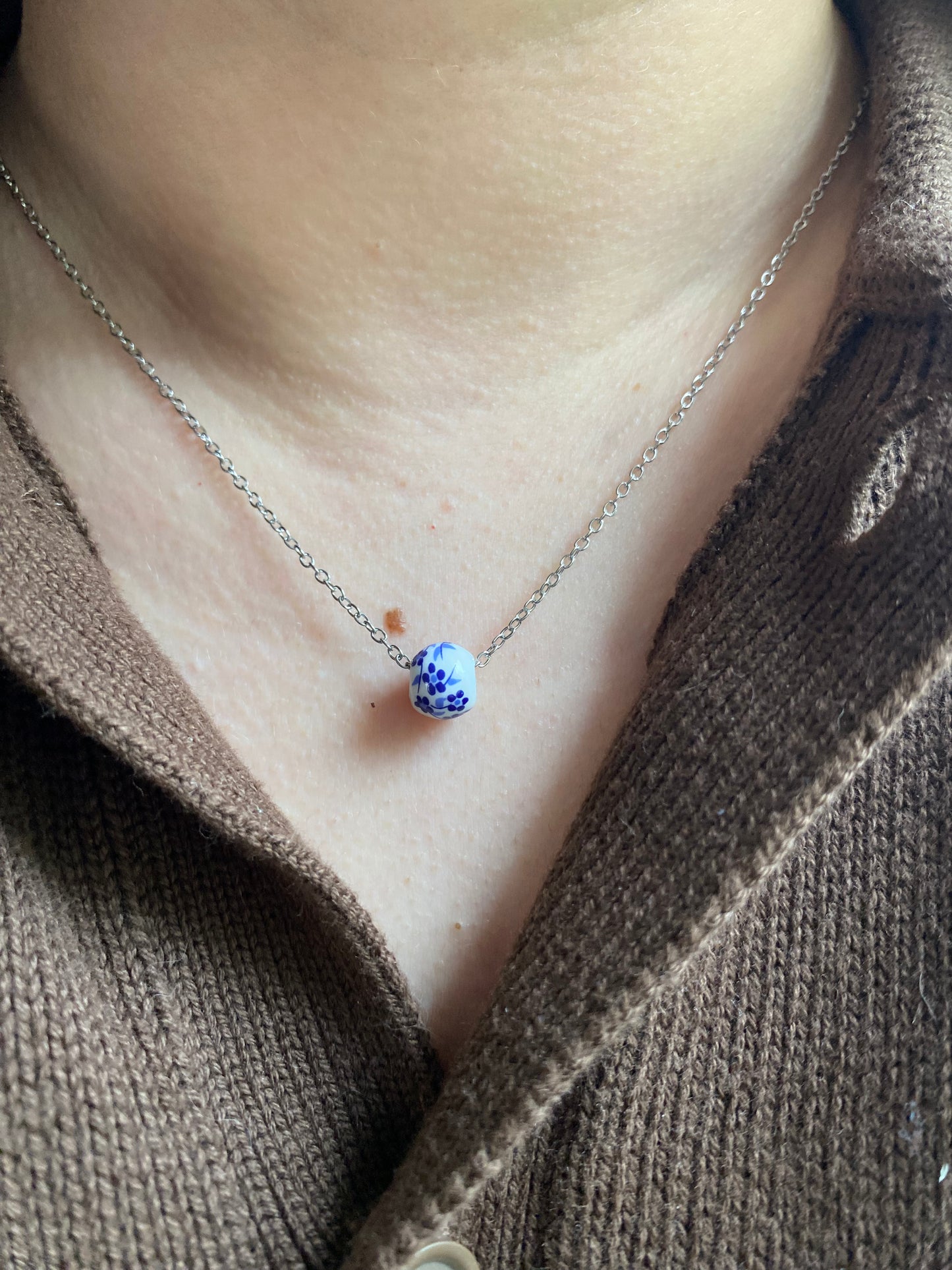 Collier Eléonore BLEU