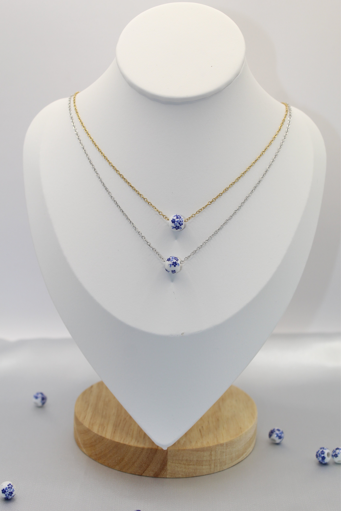 Collier Eléonore BLEU