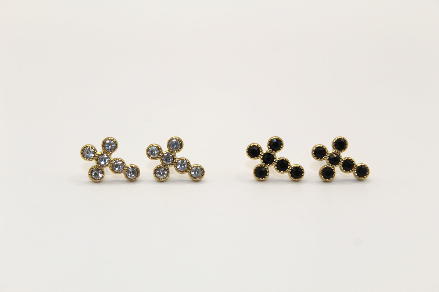 Boucles d'oreilles croix