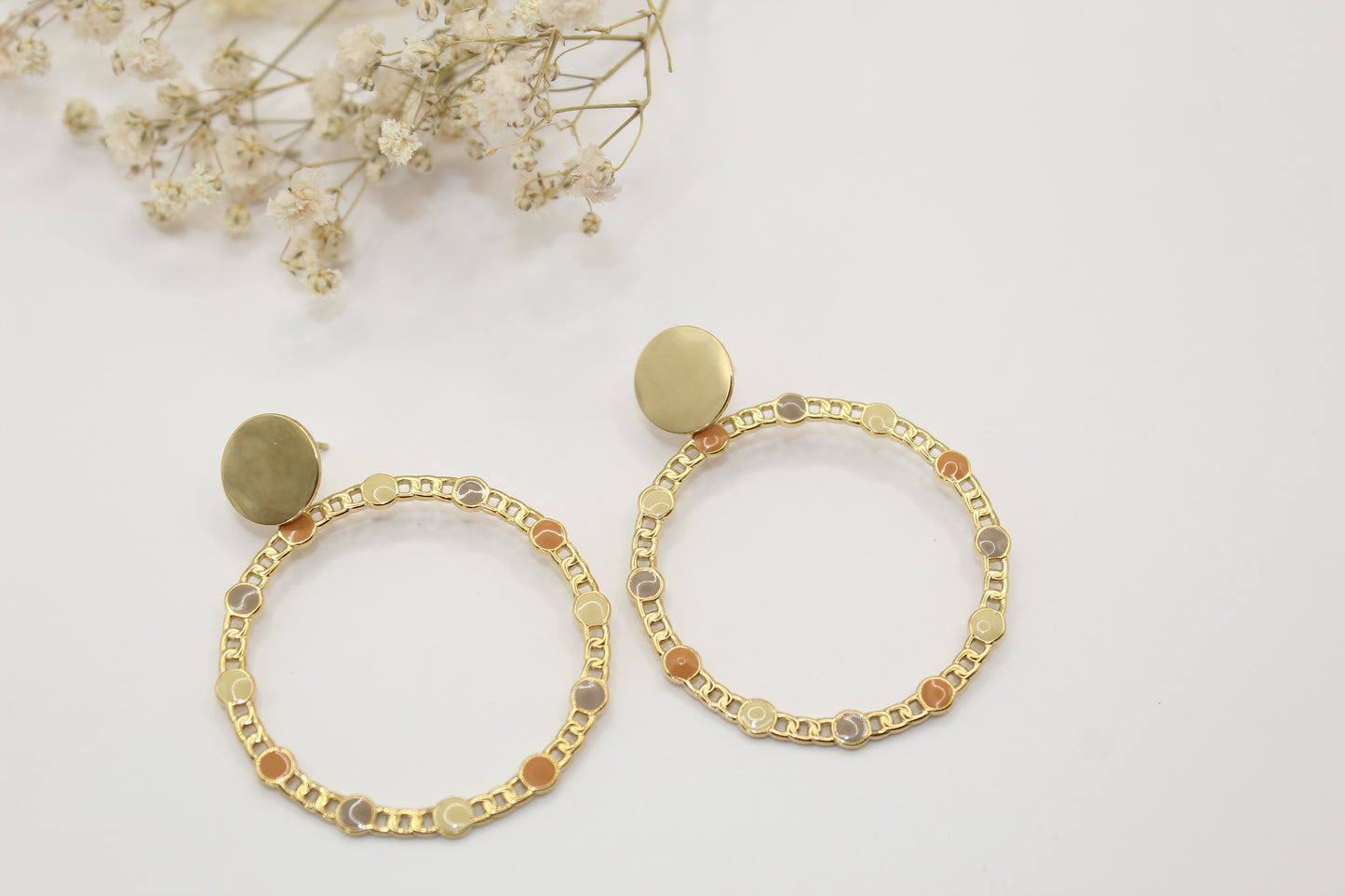 Boucles d'oreilles Solène