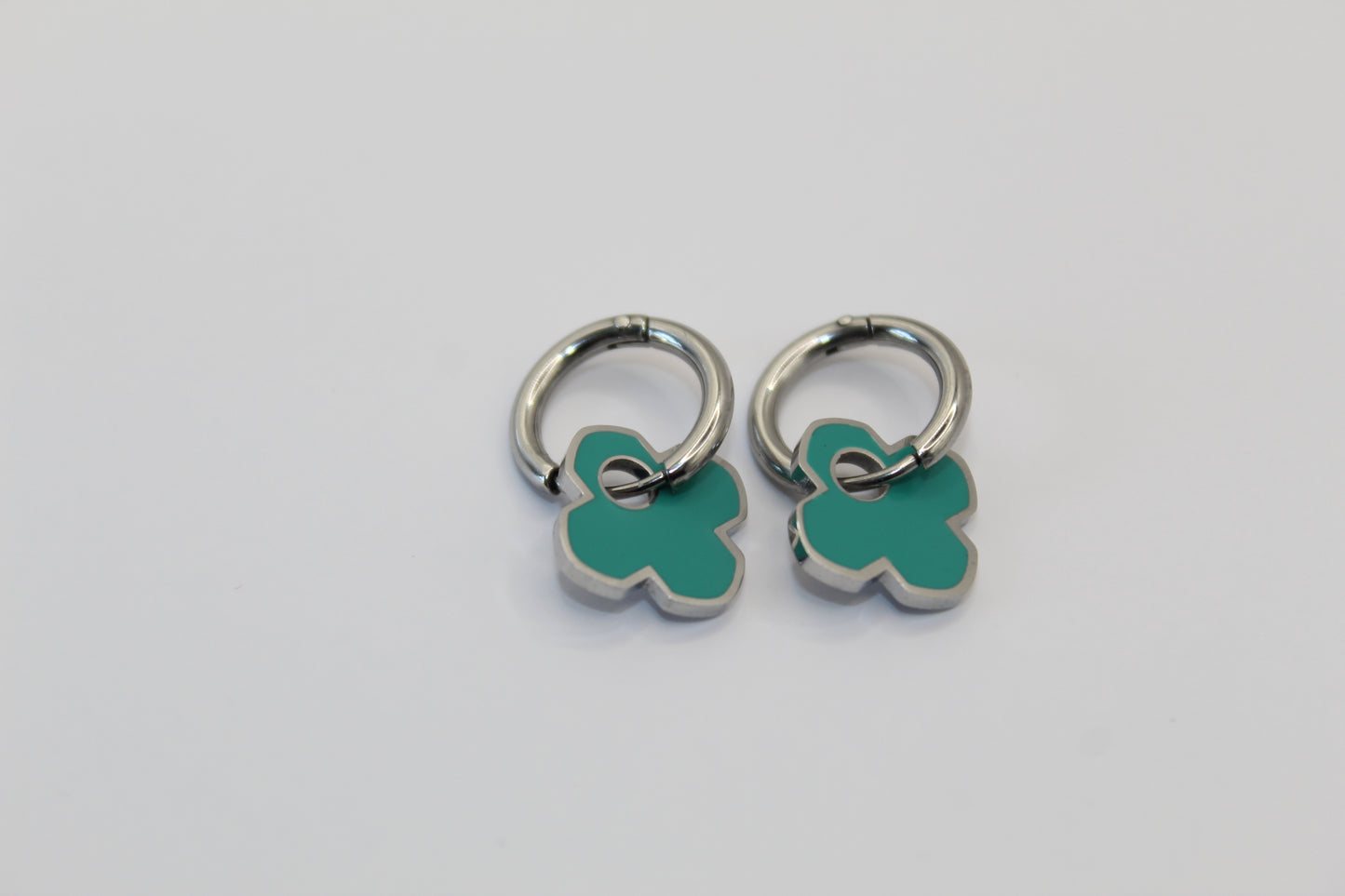 Boucles d'oreilles trèfles