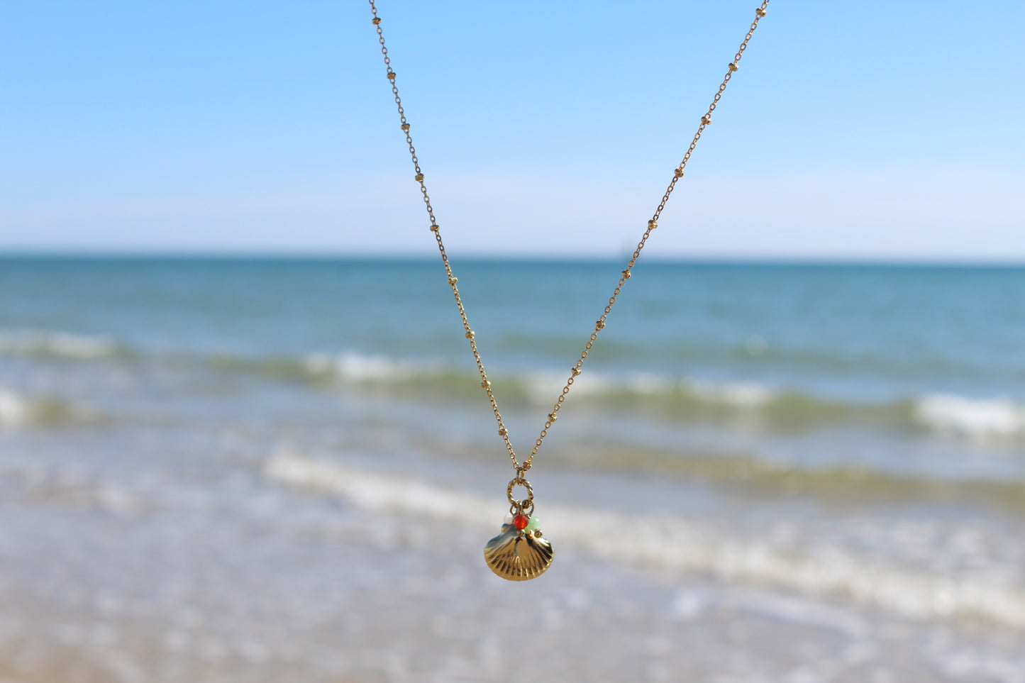 Collier coquillage