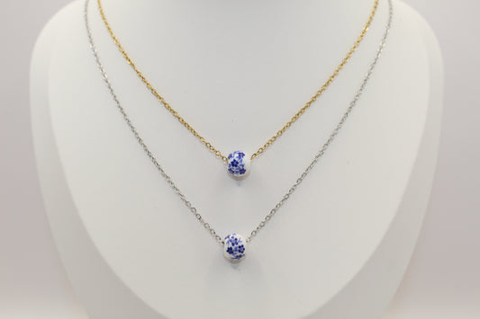 Collier Eléonore BLEU