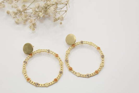 Boucles d'oreilles Solène