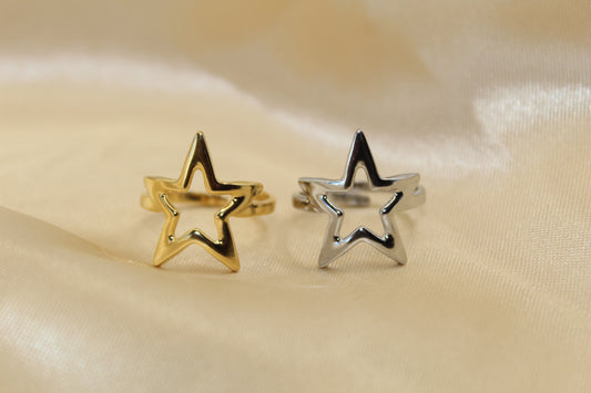 Bague étoile