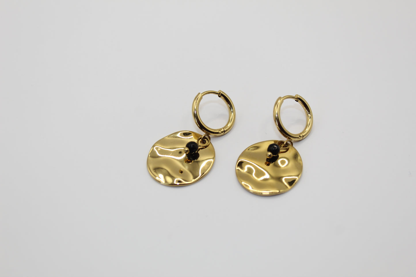 Boucles d'oreilles médaille