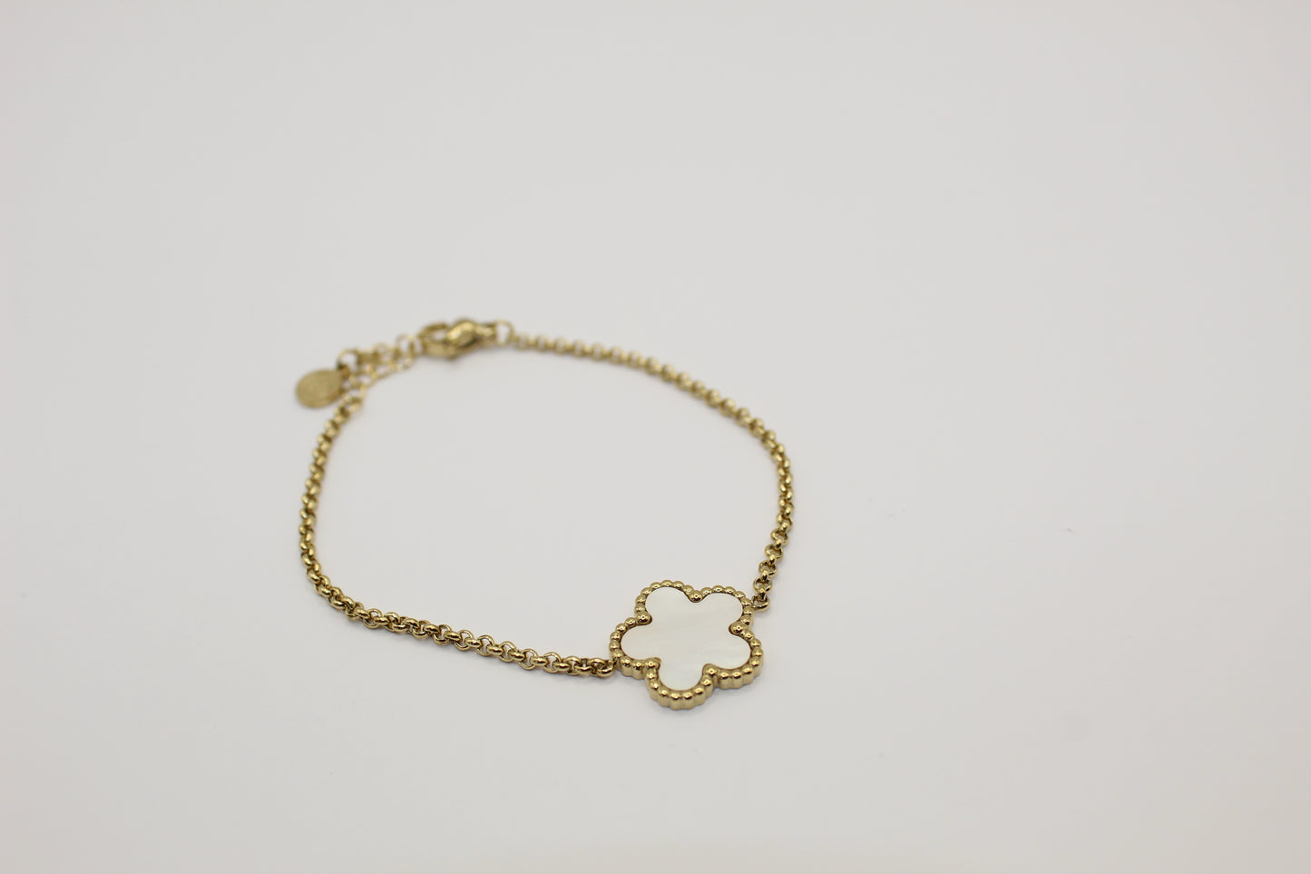 Bracelet fleur en nacre