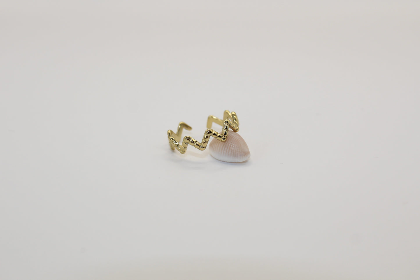 Bague zigzag