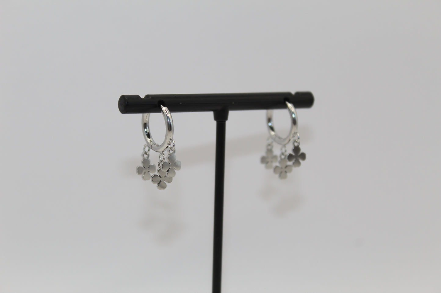 Boucles d'oreilles multi trèfles