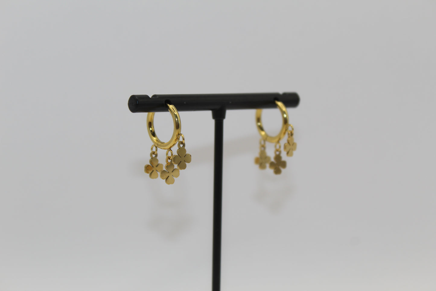 Boucles d'oreilles multi trèfles